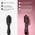 thumbnail image 3 of Secador de cepillo de titanio 2 en 1 L'ANGE HAIR Le Volume Elevé de 65 mm | Seca y peina | Tubo con forma de lágrima | 3 ajustes de calor | Ventilación de 360° | Tecnología iónica para un peinado sin, 3 of 5