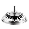 thumbnail image 3 of OUSITAID 1pc/4pcs Stainless Steel Kitchen Sink Strainer Plug Waste Plug Filter Stopper Cover Silver, 3 of 6