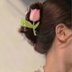 thumbnail image 5 of Flower Hair Claw Clips Tulip Hair Clip Hair Clamps Hair Styling Clips Hair Accessories for Women and Girls, 5 of 5