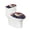 Bald Eagle Flag Print, variant on HELLHERO 4Th of July Toilet Lid Cover Set, Soft Polyester Toilet Tank Lid Covers for Home Bathroom, 17"x21", Easy to Clean 2 Pieces Set