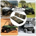 thumbnail image 3 of Yuyamidu Camouflage Hunting Bench Seat Cover Compatible with Kawasaki Mule 4010 4x4 Hardwoods Deer UTV Seat Cover Easy to Install Four Wheeler Accessories, 3 of 6