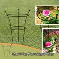 thumbnail image 4 of 2pcs Ruddings Set Of Natural Metal 3 Leg Large Herbaceous Peony Support Rings, 4 of 7