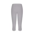 thumbnail image 5 of Gray Womens Pants Women's Fashionable and Casual High Waist Hollow Yoga Lightweight Comfortable Seven Point Pants Solid Color Soft Leggings Sweatpants Womens Fashion, 5 of 5