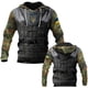thumbnail image 3 of Sudadera con capucha con la bandera de Ucrania y el emblema nacional con estampado 3D, sudaderas unisex para hombre y mujer, sudadera con capucha de gran tamaño, abrigo tipo pulóver a la moda para niñ, 3 of 5