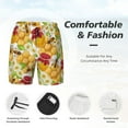 thumbnail image 5 of Fotbe Bees Honeycomb Men’s Swim Trunks Quick Dry Swim Shorts Board Shorts with Mesh Lining-X-Large, 5 of 9
