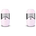 thumbnail image 2 of Soidarity Vaporizador facial de 50 ml Herramientas para el cuidado de la piel Difusor Suministros de esteticista Rosado 2piezas, 2 of 6