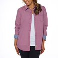 thumbnail image 3 of Weatherproof ® Vintage Ladies' Long Sleeve Shirt - Red Check, 3 of 4