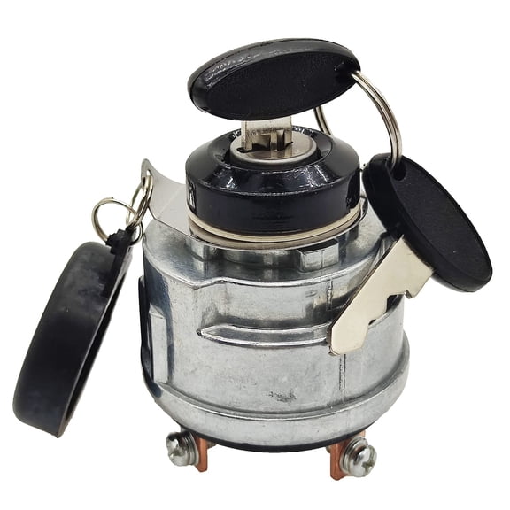 Ignition Switch 83940565 SBA385200331 Compatible with Ford New Holland Tractor 1620 1700 1710 1715 1900 1910 1920 1000 1100 1110 1200 1210 1300 1320 1320 1500 1510 1520 1600 SBA385200101 w/Keys