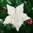 thumbnail image 4 of 5PCS Big sharp corner Christmas plus flower surround plastic three-dimensional artificial flower Decoration Ornaments, 4 of 21