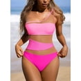 thumbnail image 3 of Traje De Baño De Una Pieza Bikini De Un Hombro Para Mujer, 3 of 6