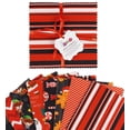 thumbnail image 3 of Soimoi Christmas Theme Print Precut 5-inch Cotton Fabric Quilting Squares Charm Pack DIY Patchwork Sewing Craft, 3 of 6