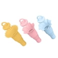 thumbnail image 2 of Hanging Hole Design Cone Rack Full Size Icecream Silica Gel Scalable And Scalable Fold Up Easy To Clean Drip Proof Blue Pink And Yellow 12.6CM Two Sets Of 6, 2 of 9