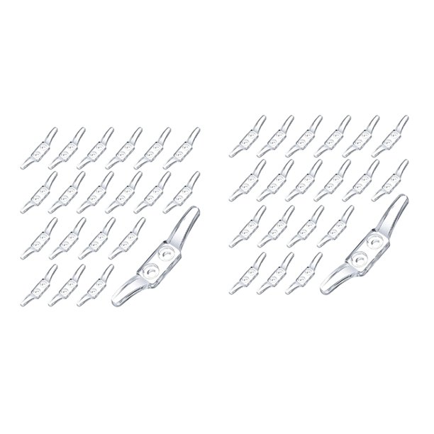 40Pcs Blind Cord Safety Cleat Blind Rope Cleat Window Cord Cleat for
