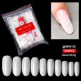 thumbnail image 4 of 500 Pieces Ballet Nail Tips Piece Set Fashion Simple Soft Nail Patch for Women Female, 4 of 5