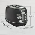 thumbnail image 4 of Chef’s Choice Gourmezza Grille-pain à 2 tranches, Matte Black, 4 of 9