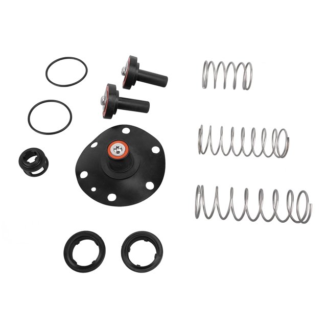 Kit Completo De Reparación De Reflujo, Kit De Reparación Completo De Prevención De Reflujo De Caucho De Acero Y ABS De 1 1/4 A 2 Pulgadas Para Uso Doméstico