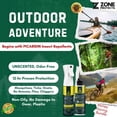 thumbnail image 3 of Zone Protects Unscented Picaridin Insect Repellent; Continuous Spray + Refill Combo; Picaridin Repels Mosquitoes, Ticks and Chiggers for 12-hrs, 3 of 5