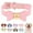 Light Pink, variant on Pet Artist XS-XL Cute Bowtie Personalized Dog Collar PU Leather Custom Pet Puppy Name Number Engraved