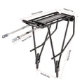 thumbnail image 5 of Multipurpose Bike Cargo Rack Sturdy Aluminum Construction for Most Bikes, 5 of 14