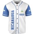 thumbnail image 2 of Personalized Nicaragua Baseball Jersey, Custom Nicaragua Baseball Jersey for Men & Women, Nicaraguan Camisas Shirt (3XL), 2 of 6