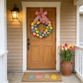 thumbnail image 4 of Dvkptbk Easter Wreath Decorations Artificial Flower Festive Wreaths Tabletop Candlestick Wreath Decorations Suitable for Indoor and Outdoor Easter Decorations easter decorations, 4 of 6