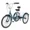 Malachite Green, variant on MOONCOOL Adult Tricycles 7 Speed, 20/24/26 inch 3 Wheel Bikes, Three-Wheeled Bicycles Cruise Trike with Shopping Basket for Seniors, Women, Men, Teenager