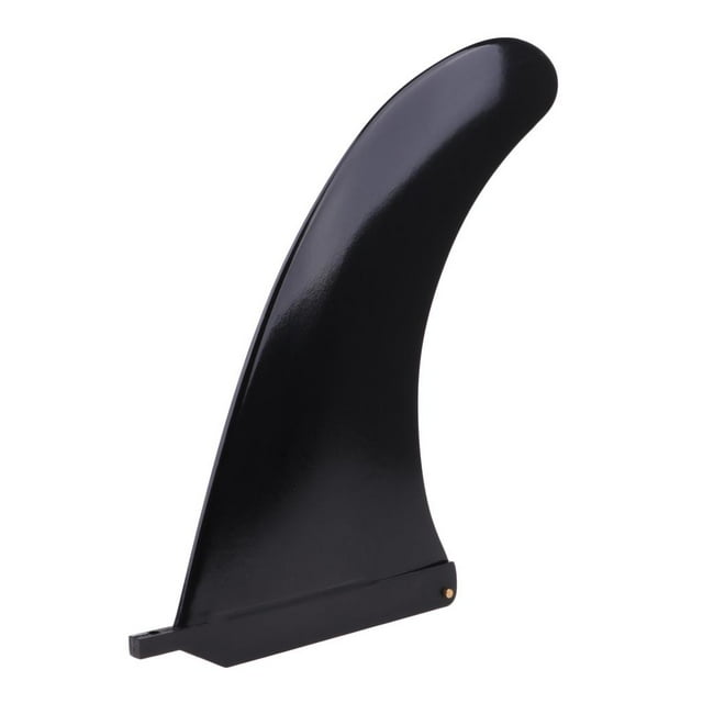 Surf Single Center Longboard Aletas Surf - Negro - Tamaño Opcional , Negro, 254mm shamjiam Aleta de longboard