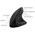 thumbnail image 2 of Souris Optique Ergonomique Verticale Sans Fil 2,4 g, 800 / 1200 / 1600 DPI, 2 of 5