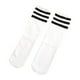 thumbnail image 4 of Calcetines deportivos clásicos, suaves y elásticos para niños, hasta la rodilla, compactos y a media pantorrilla. Blanco, 4 of 9