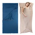 thumbnail image 3 of Forro de cama para exteriores ligero y portátil para acampar, saco de dormir de algodón para viajes, 3 of 8