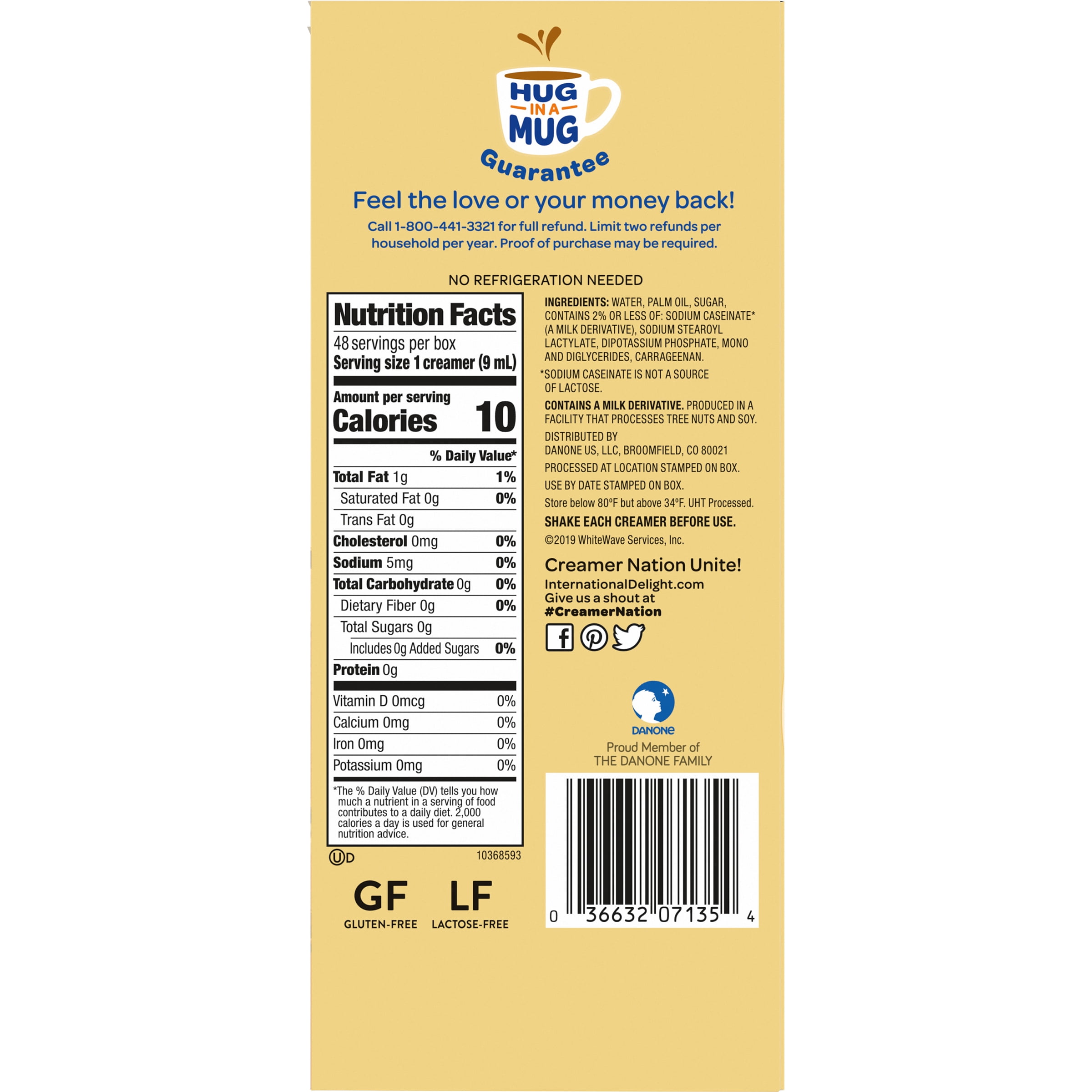 International Delight Original Iced Coffee Nutrition Facts Besto Blog