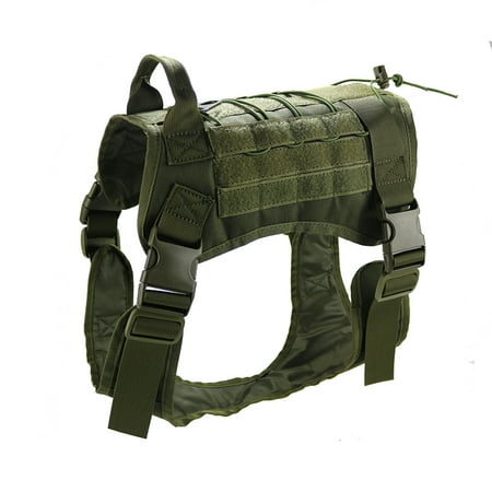 

Clearance!Outdoor Sports Vest Suit Working Walking Hiking Hunting Military Tactical Harness Vest Army green M