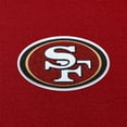 thumbnail image 2 of Men's Antigua Scarlet San Francisco 49ers Victory Chenille Pullover Hoodie, 2 of 2