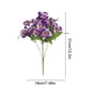 thumbnail image 4 of Lekihaqq Artificial Silk Pansy Flowers Bouquet Plastic Fake Flower For Wedding Home Decor Hotel Decoration Party White Red Yellow Purple, 4 of 7