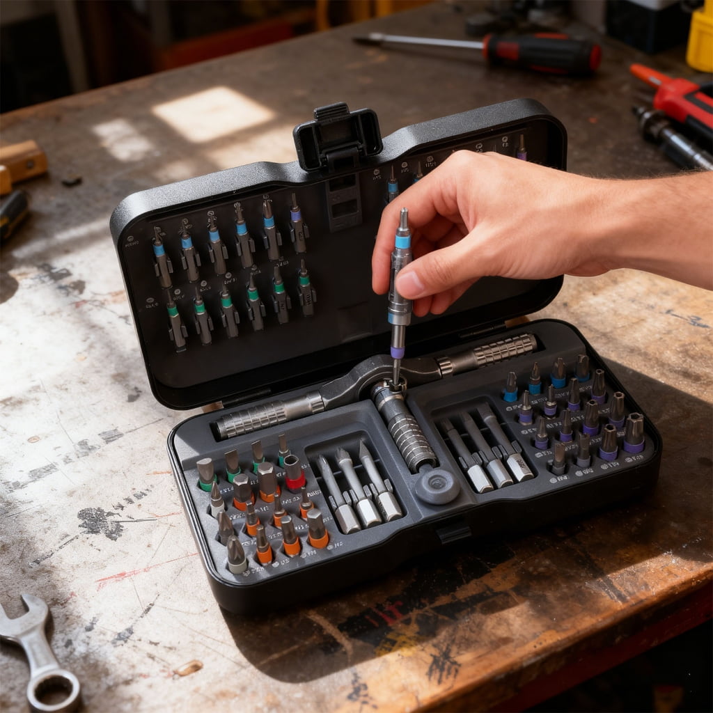 66 In 1 Magnetic Screwdriver Set Multifunction Turning Screwdriver Collection For Electronics Repair Home Maintenance