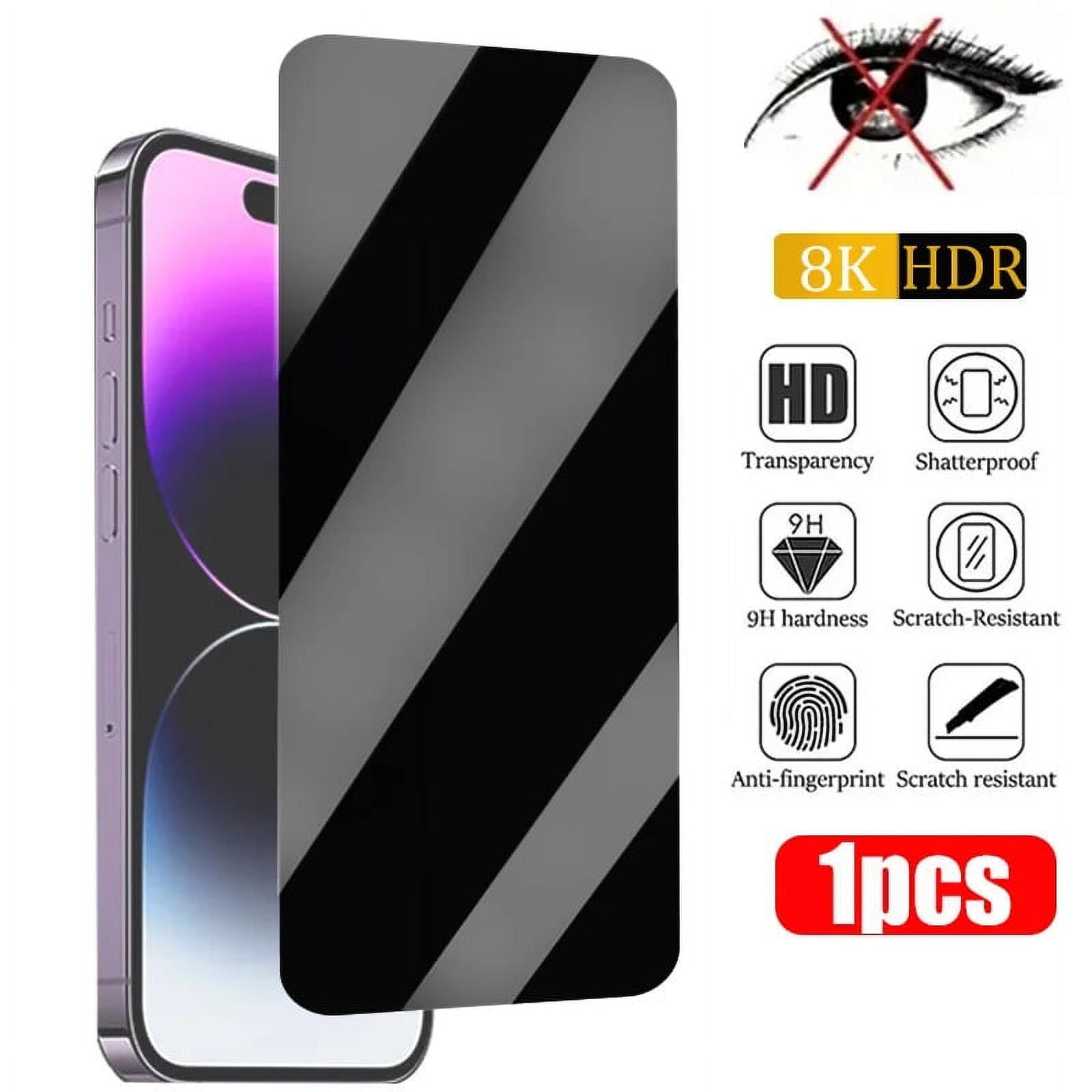 1PCS Anti-Spy Glass for iPhone 15 14 13 12 11 Pro Max Mini SE 2020 2022 Privacy Screen Protector For iPhone X XS XR 7 8 6 Plus