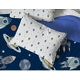 thumbnail image 4 of Saturday Park Outer Space 100% Organic Cotton Bed Set, 4 of 9