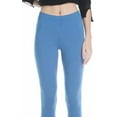 thumbnail image 2 of Fishers Finery Ecofabric Capri Legging; Casual Lounge Legging (Blue, XXL), 2 of 5