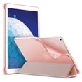thumbnail image 1 of Smart Case Designed for iPad Air 3 10.5" 2019, Flexible TPU Back Cover with Rubberized Coating, Auto Sleep/Wake and Viewing/Typing Stand ROSE GOLD, 1 of 8