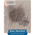 thumbnail image 3 of VUNATE Kitchen Mat Set Non Slip Kitchen Rugs and Mats 2PCS Rubber Kitchen Floor Runner Rug 17"x30"+17"x47" Washable Kitchen Rugs Set Front of Sink Hallway Laundry Room Granny Grey, 3 of 6
