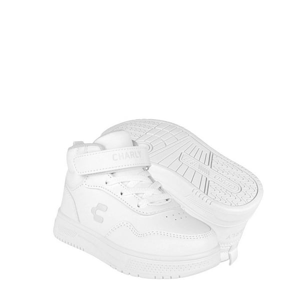 Tenis Escolares Charly 1079340001 Simipiel Blanco Niño Bodega