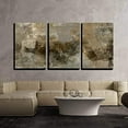 thumbnail image 2 of wall26 Canvas Print Wall Art Set Brown &amp; Gray Grunge Paint Strokes Abstract Shapes Illustrations Modern Art Bohemian Colorful Multicolor Ultra for Living Room, Bedroom, Office - 16"x24", 2 of 4
