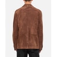 thumbnail image 3 of Paul Smith Man Suede Jacket Brown Sizes standard XXXS-7XL, 3 of 4