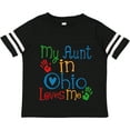 thumbnail image 3 of Inktastic My Aunt in Ohio Loves Me Boys or Girls Toddler T-Shirt, 3 of 5
