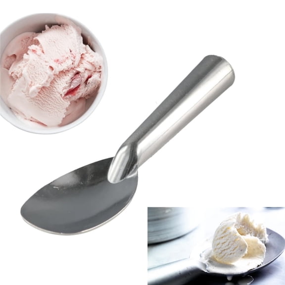 Ice Cream Spade,QZS Dessert Spade,Non Toxic and Self Defrosting,1Pack Aluminum Alloy Ice Cream Scooper for Party,Home