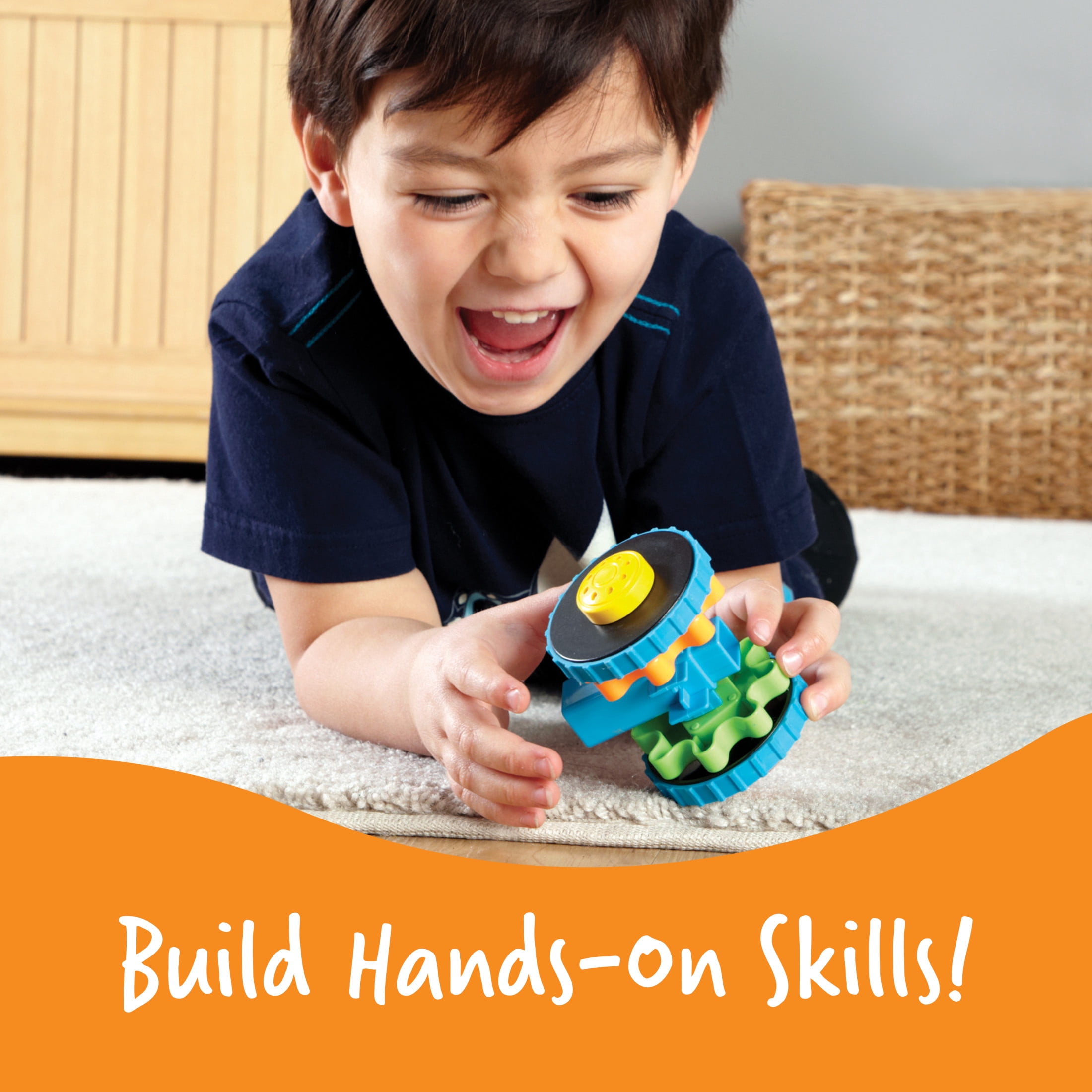 Learning Resources Gears! Gears! Gears! Rover Gears, Building Set, Ages 4+