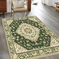thumbnail image 3 of 3'x5' Area Rugs, Green Boho Southwestern Indoor Outdoor Area Rug for Living Room Bedroom, Antique Farmhouse Ethnic Washable Bathroom Rugs Kitchen Floor Carpet Mats Home Decor Aesthetic, 3 of 8