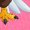 Hot Pink, variant on Cute Eagle Bird Boys or Girls Baby T-Shirt