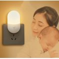 thumbnail image 1 of 2 Pack LED Night Lights, Automatic 5 Level Brightness Night Light with Twilight Sensor, Plug and Play Kids Night Light for Baby Room, Kitchen, Hallway, St, 1 of 1