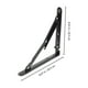 thumbnail image 2 of FUEENIRVA 2Ud Soportes Plegables De Hierro Para Repisa En Pared Color Negro Con Alta Capacidad, 2 of 8